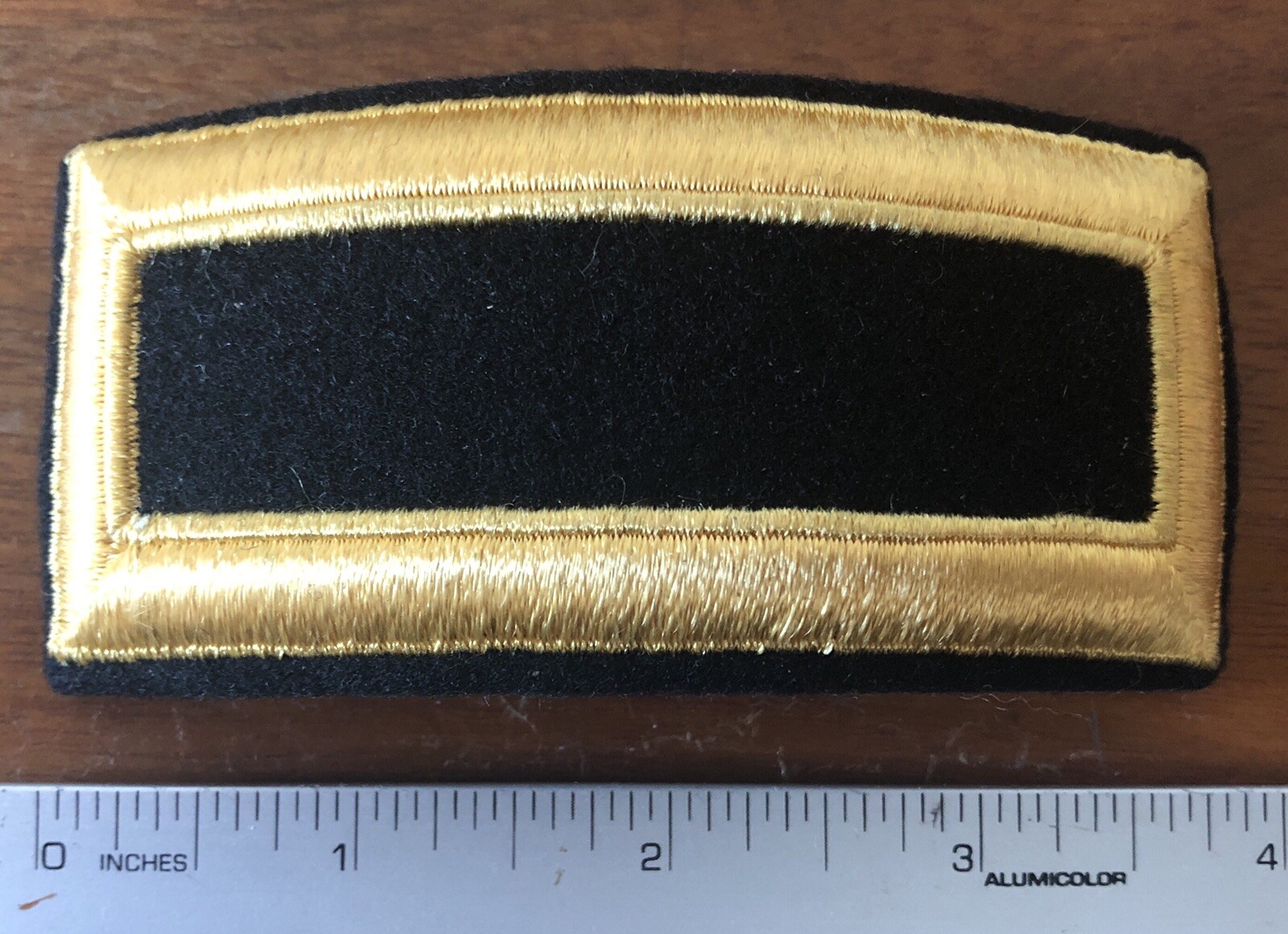 Vintage Gemsco Shoulder Board, Unknown Rank