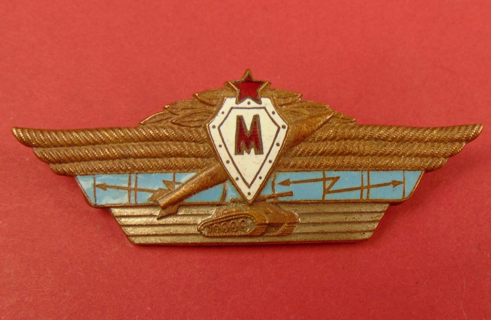 Soviet ARMY OFFICER SPECIALIST Badge MASTER Combined Arms Proficiency TOP LEVEL