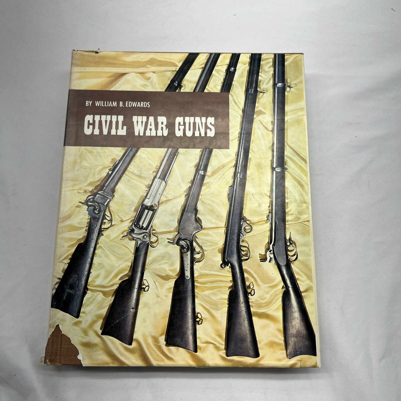 Civil War Guns Vintage 1962 Hardcover Book by William B Edwards