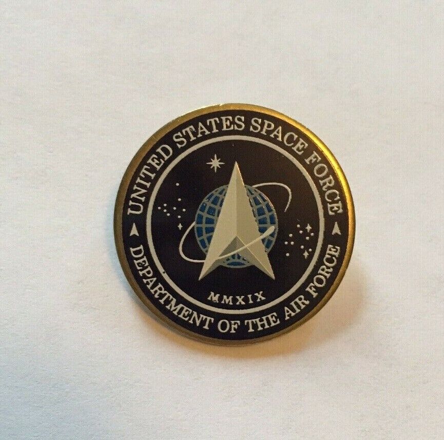 SPACE FORCE Lapel Pin 1” United States MADE IN USA