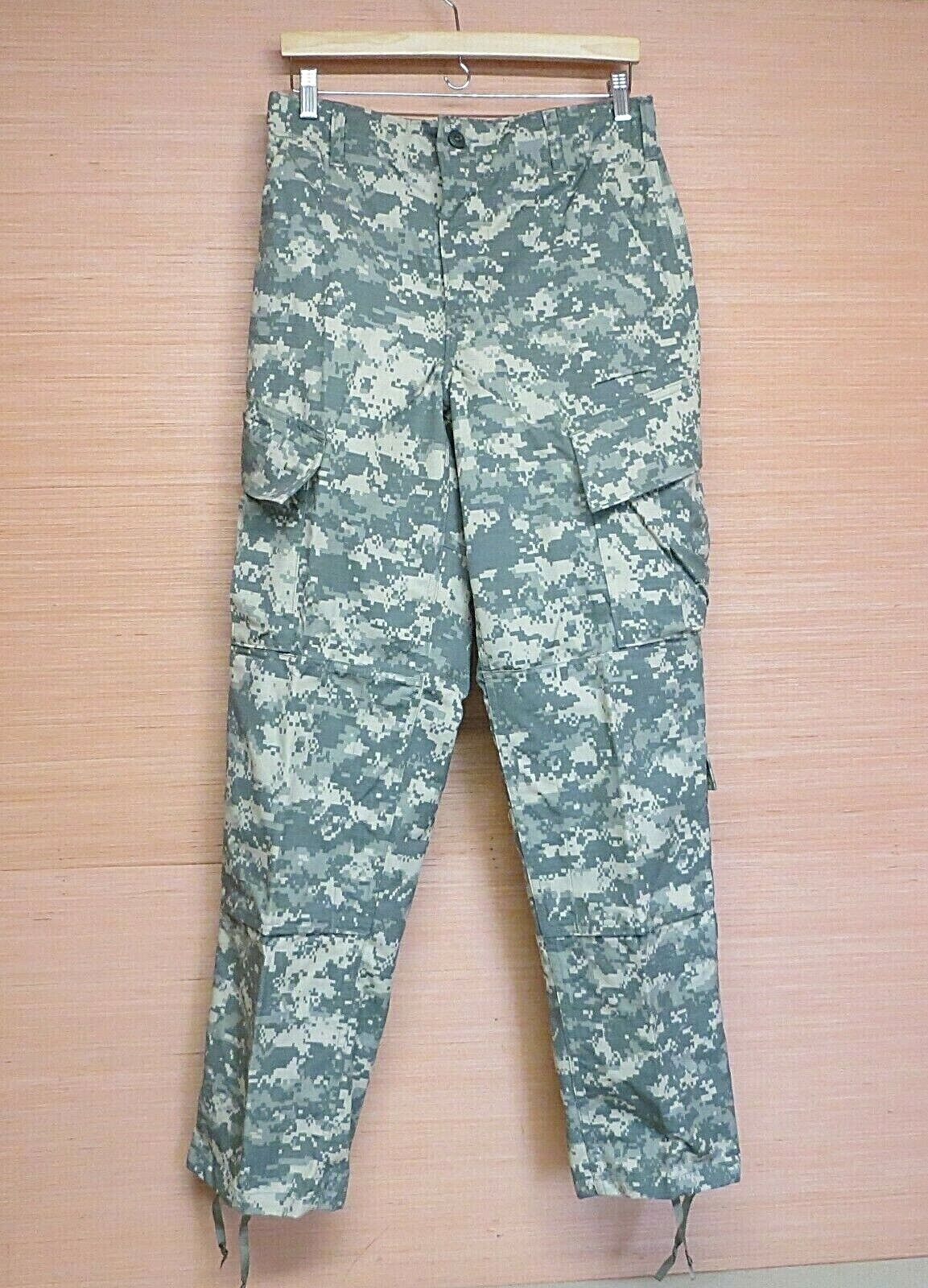 US Military Issue Army Combat Uniform ACU Camo Pants Trousers Size Small Regular