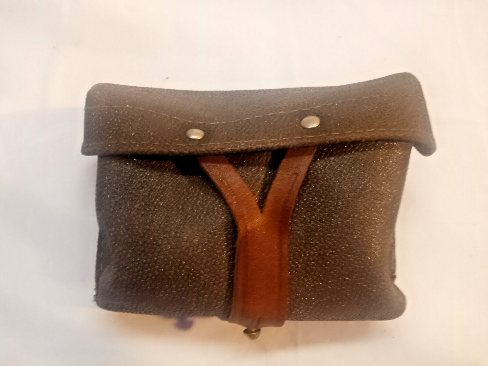 Authentic Russian Soviet Mosin Nagant Ammo Pouch Late Kirza Production 1970-80