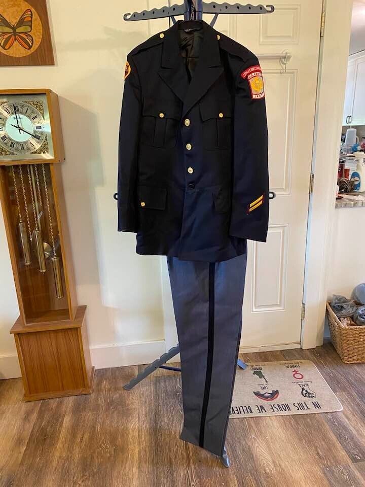 1980\'s Missouri Military Institute Army ROTC Dress Blues Uniform
