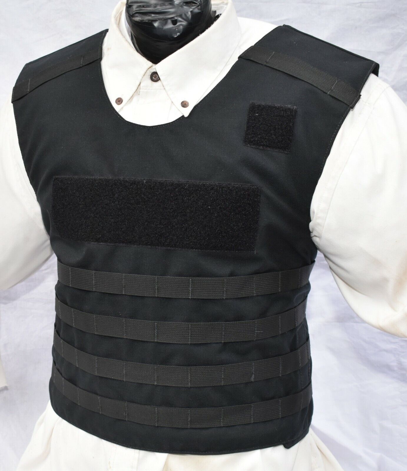 New Med Tactical Carrier w Lvl IIIA Made with Kevlar Body Armor BulletProof Vest