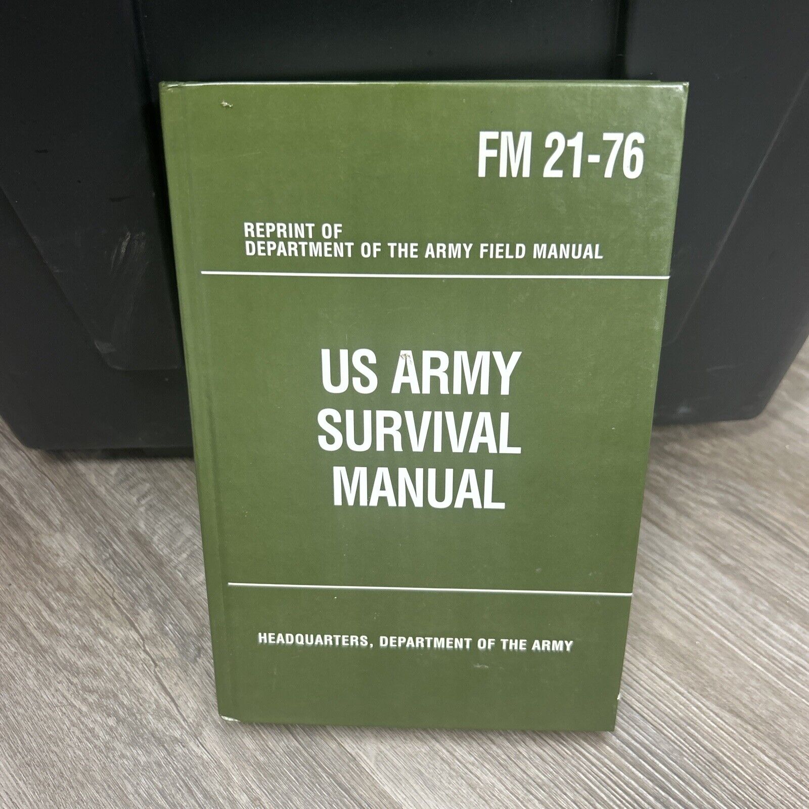 U. S. Army Survival Manual FM 21-76. Hardcover Barnes And Noble Reprint.