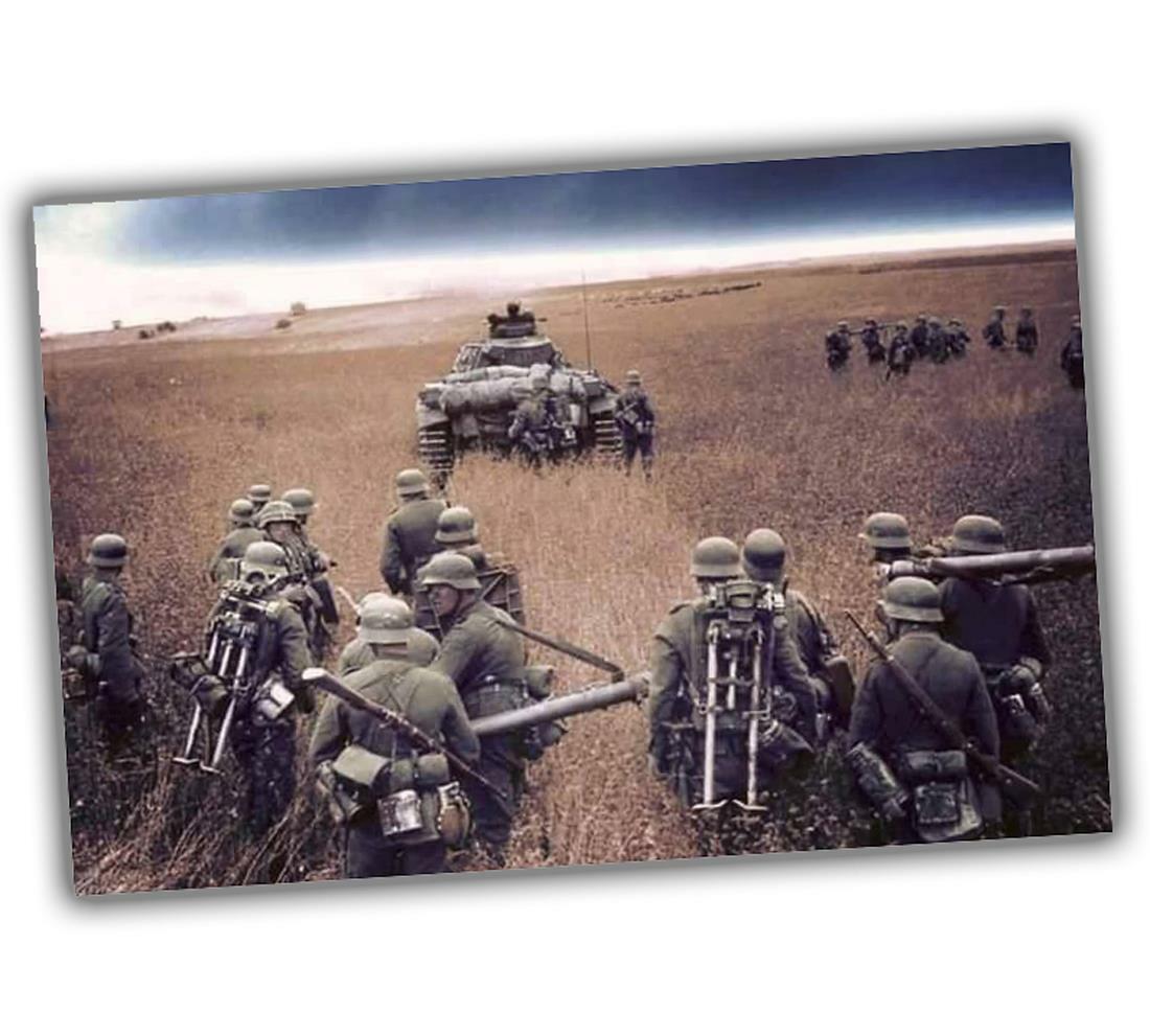 War invasion of the Soviet Union, June 1941 Operation Barbaross WW2 Photo 4x6 U
