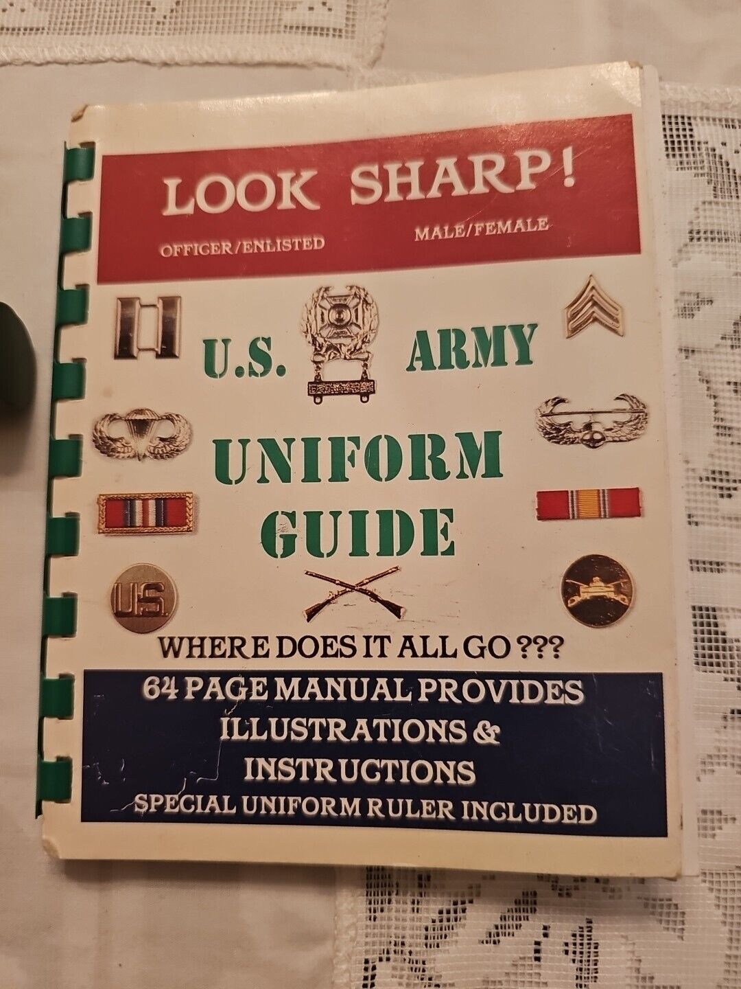 Us Army Uniform Guide With Mil-P-2018f Paint