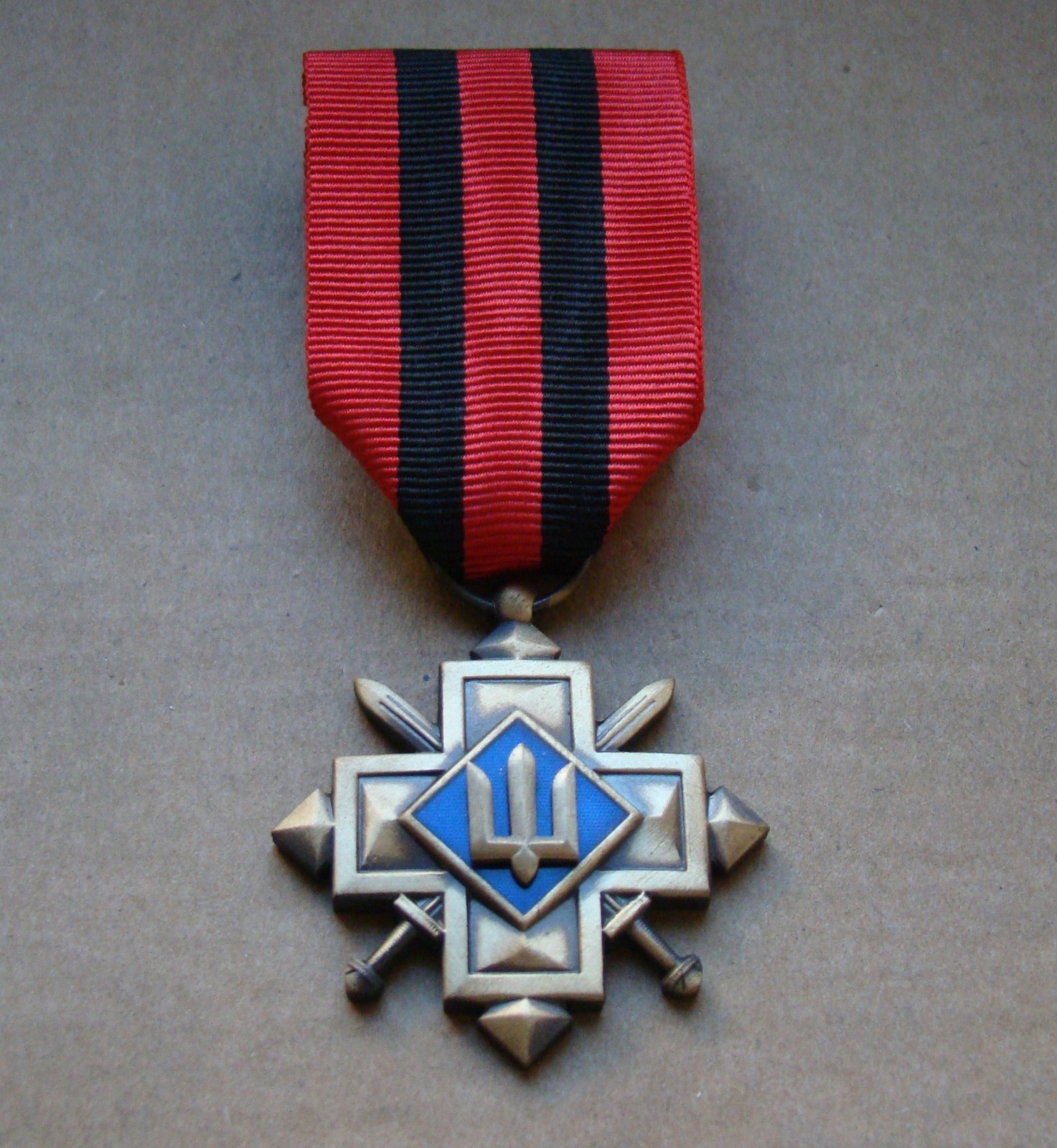 Golden Cross of the Ministry of Defense of Ukraine war in Ukraine RRR medal