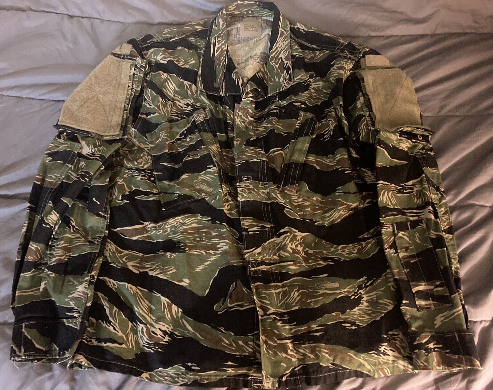 EXTREMELY RARE Army Opfor Tiger Stripe Camo Uniform Set M Short  CAG DEVGRU