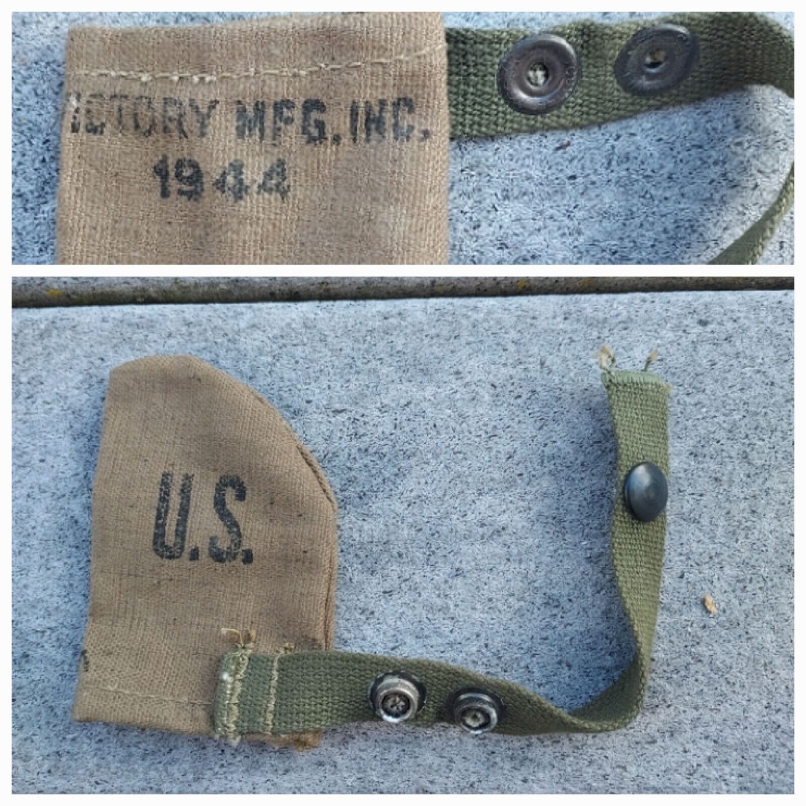 WW2 WWII US M1 Carbine Rifle Muzzle Cover Victory MFG. INC. 1944 M1 Garand M1903