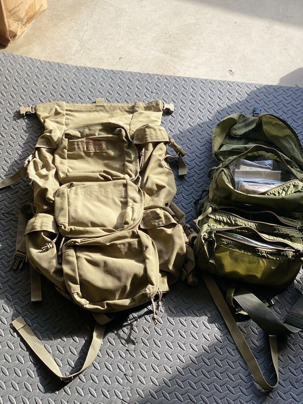 .NAR North American Rescue NARP Casevac Litter Bag Coyote Brown Survivalist Lot