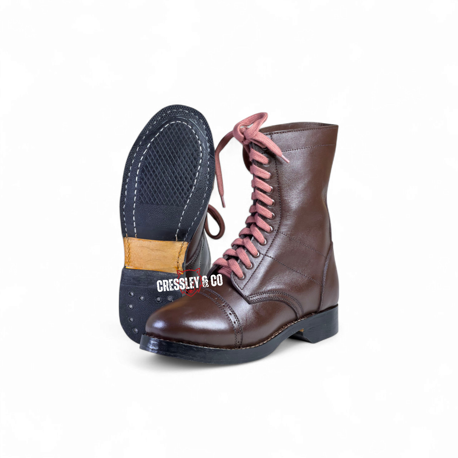 WW2 US ARMY AIRBORNE PARATROOPER CORCORAN JUMP BOOTS REPRO – Made to Size