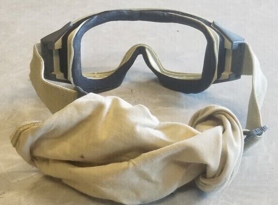 ESS Profile Series Goggles Ballistic Military Tactical Tan Clear Lens Only 