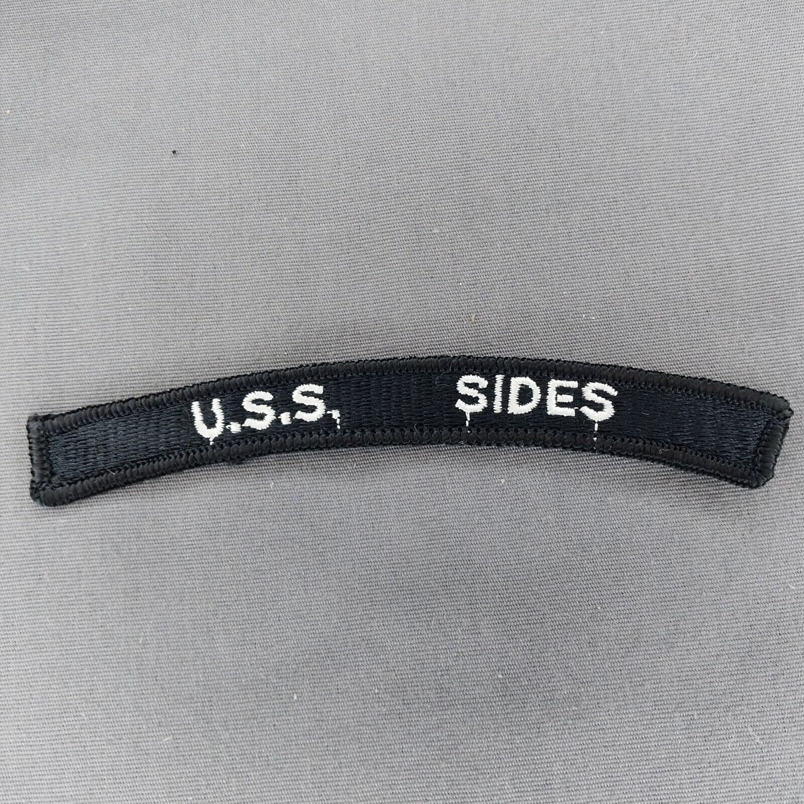 USS Sides US Navy 4 3/4\