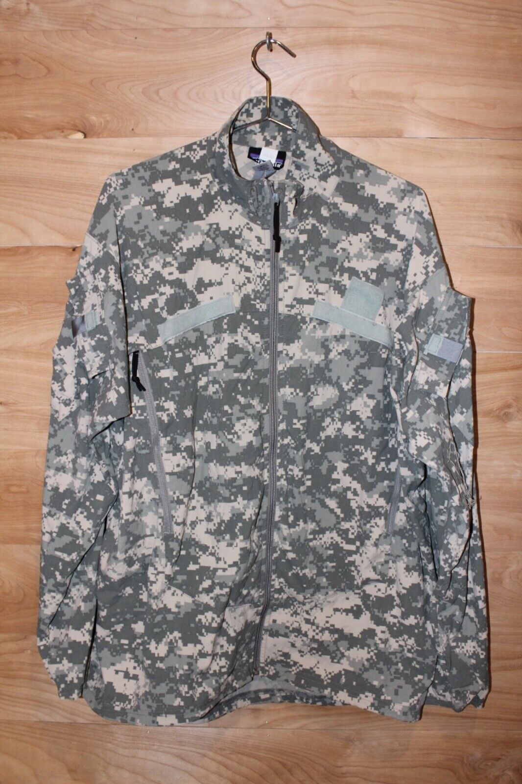 RARE Patagonia Jacket Gen III 3 Wind Shirt Mens Large Long ACU UCP US Army