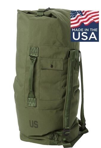 USGI TOP LOAD Duffel Bag OD, US Military Sea Duffle Bag NO WRITING OR PAINT EXC