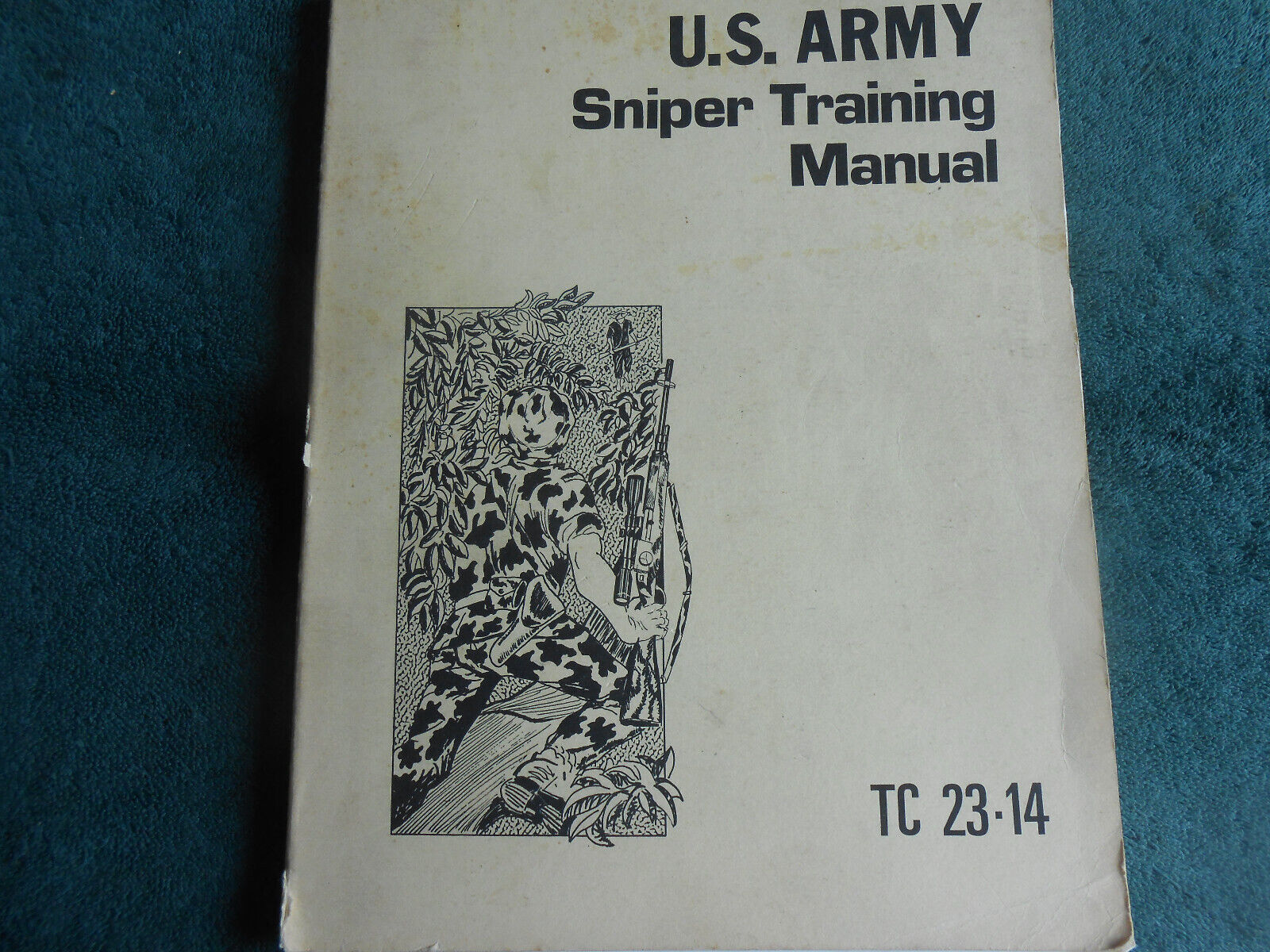 Vintage U. S. Army Sniper Training Manual