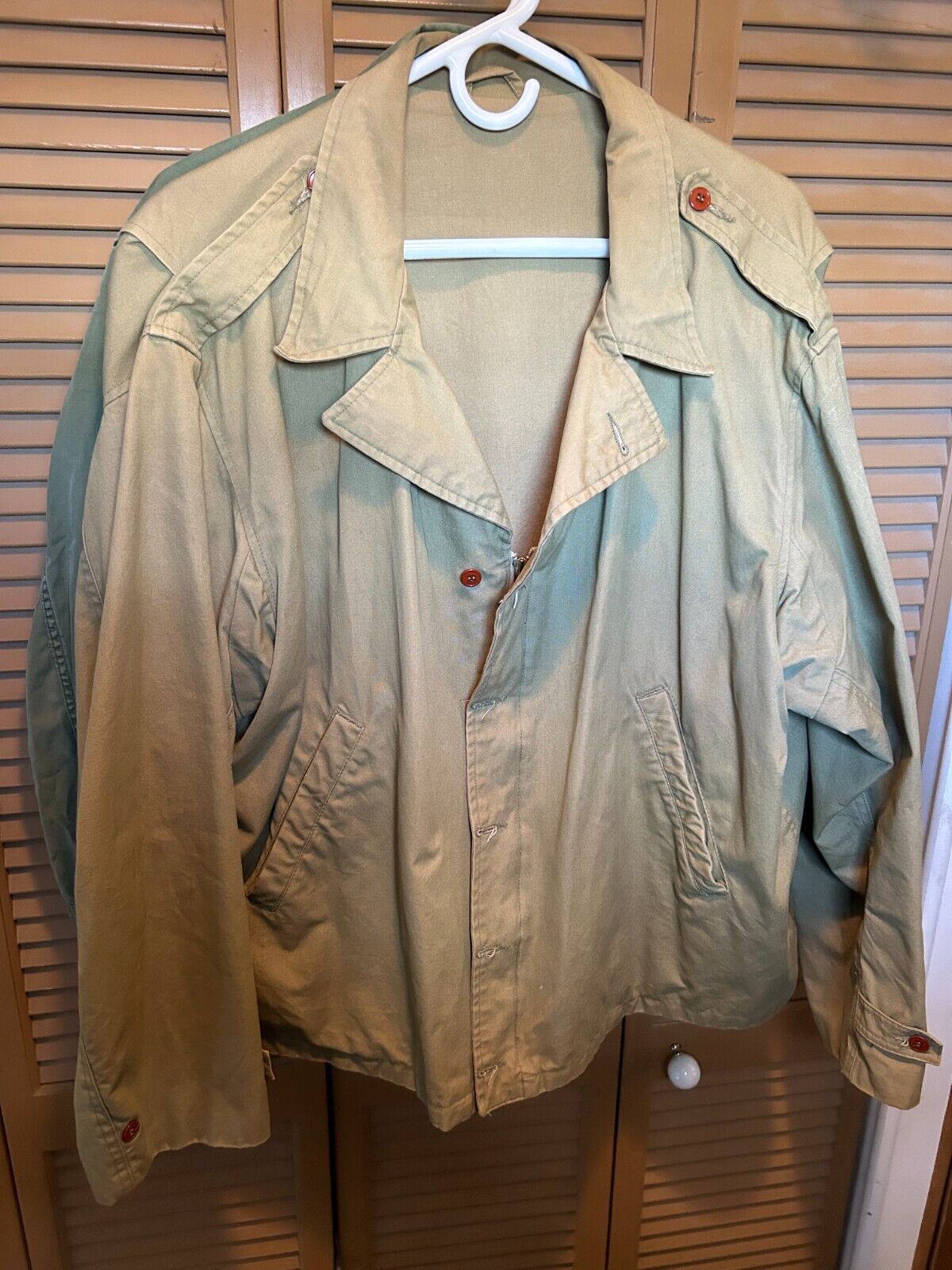 WW2 M-41 Jacket, light weight. size 48x24 reproduction