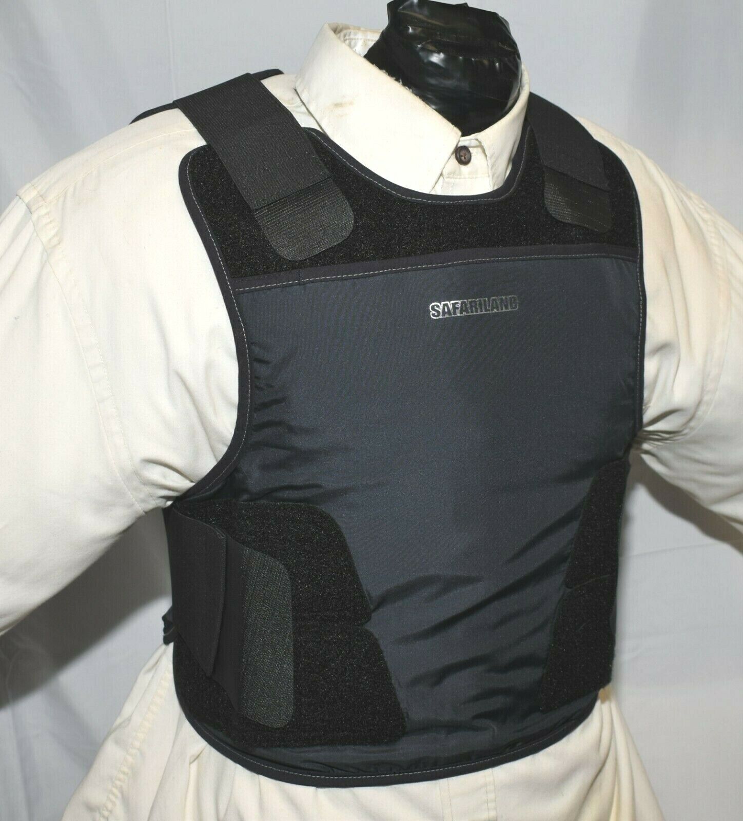 New Large Safariland Concealable Vest Lvl IIIA Inserts Body Armor Bullet Proof 
