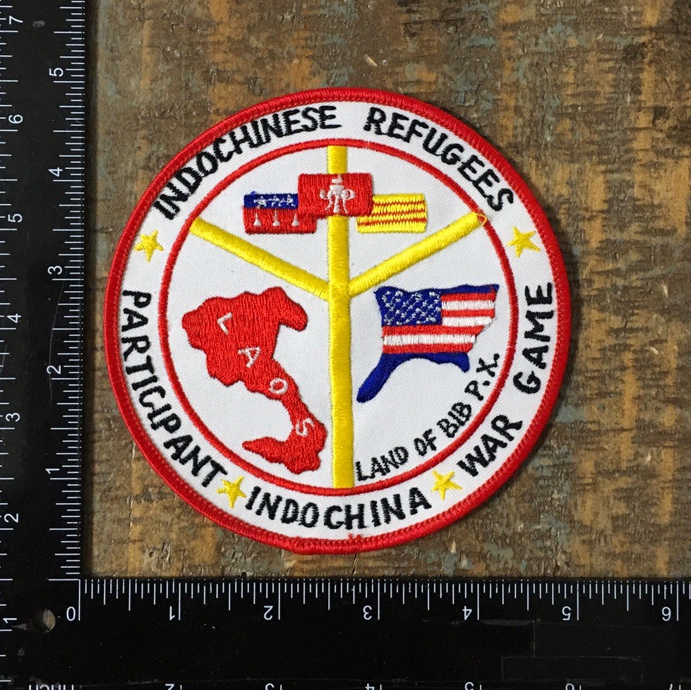 Vietnam War Indochinese Refugees Participant Indochina War Game Military Patch