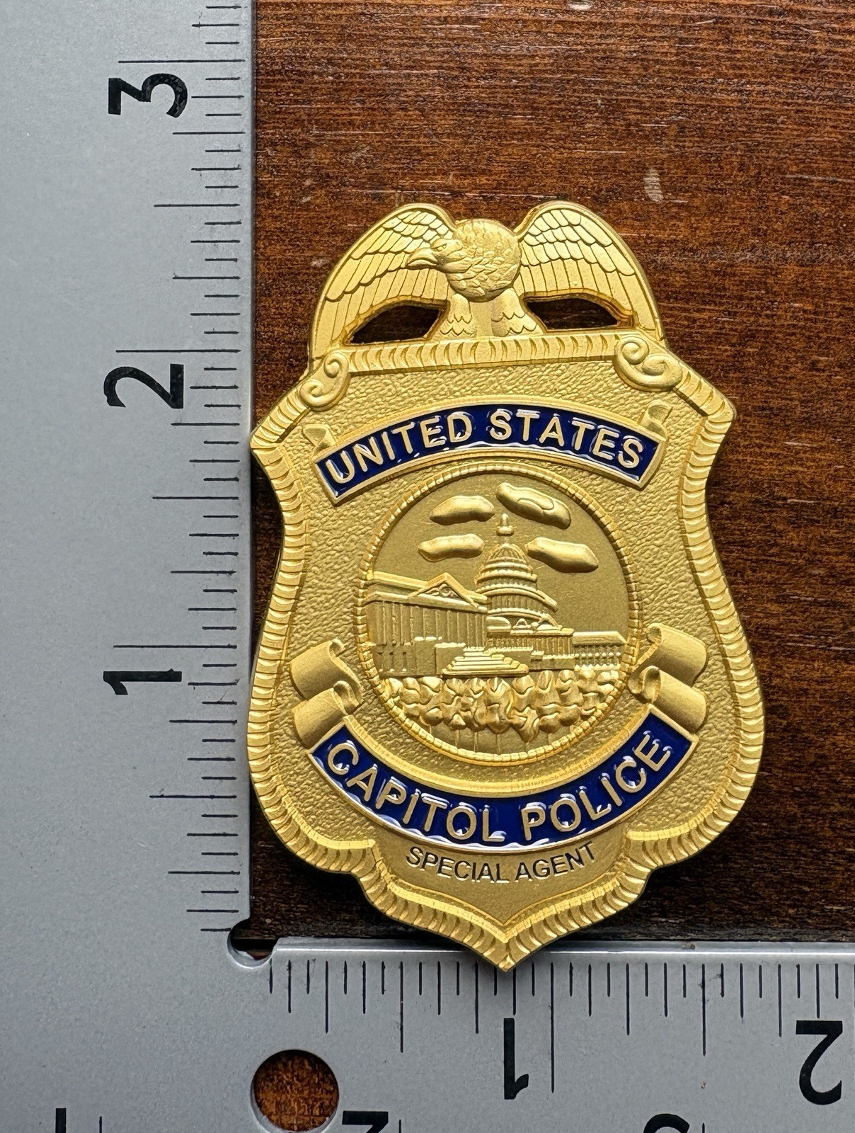 United States Capitol Police Gold Badge Challenge Coin