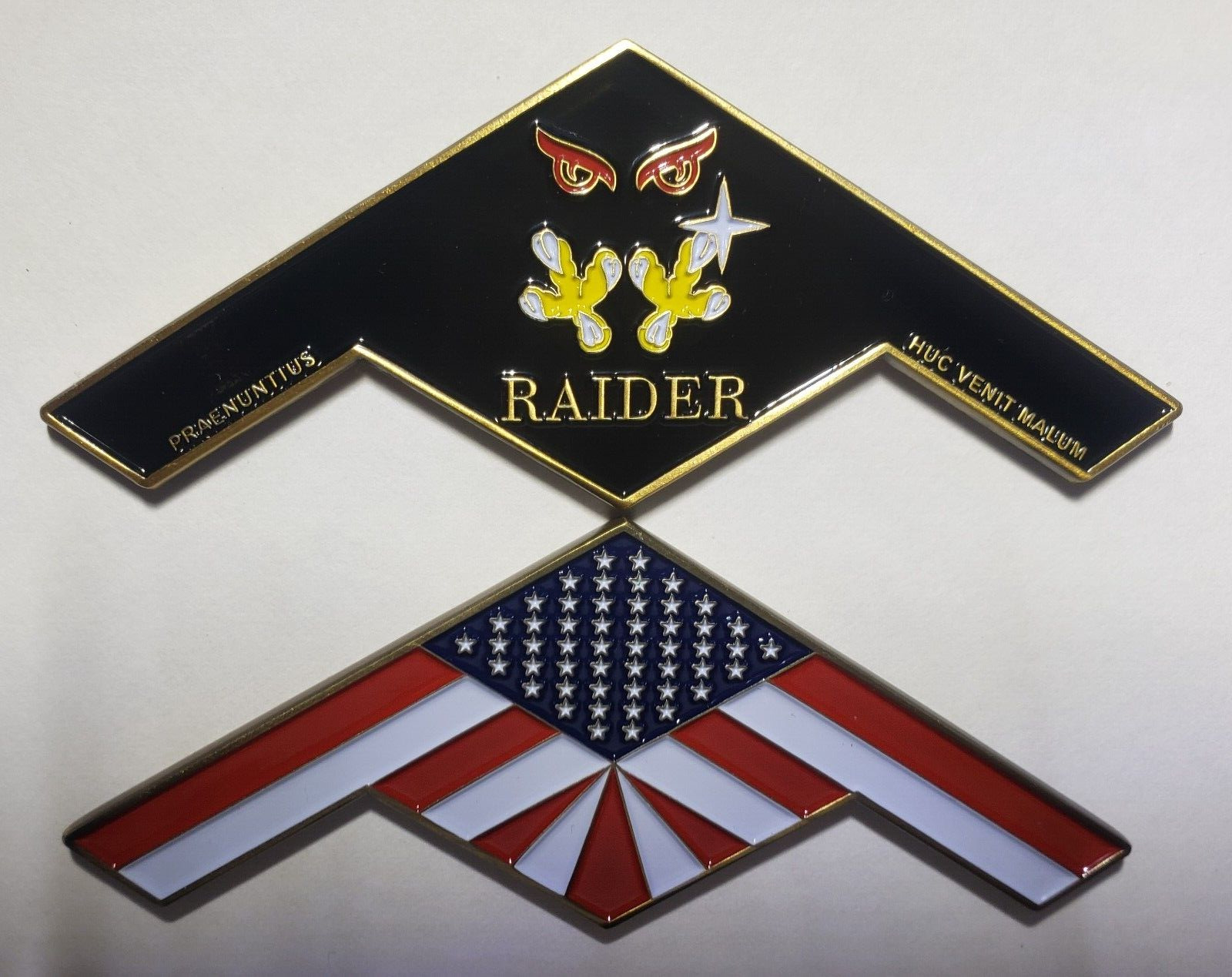 B-21 Raider Stealth Bomber American Flag 3.5\