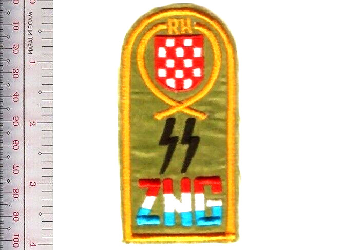 Croatia Republic Army Croatian Forces Republika Hrvatska Patch NO TARIFF