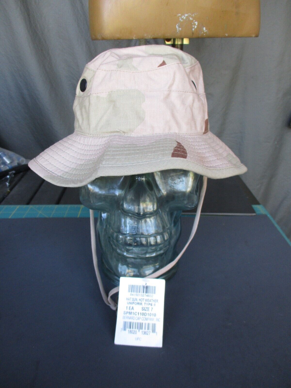 NWT Oldgen Desert DCU Camouflage Ripstop Boonie Sun Hat, GI Issue, size 7