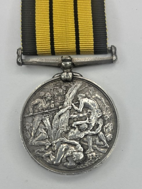 East & West Africa 1873-74  Ashantee Medal 3411 DRUMr  S. ANDERSON. 2/ W.I.R.g.t
