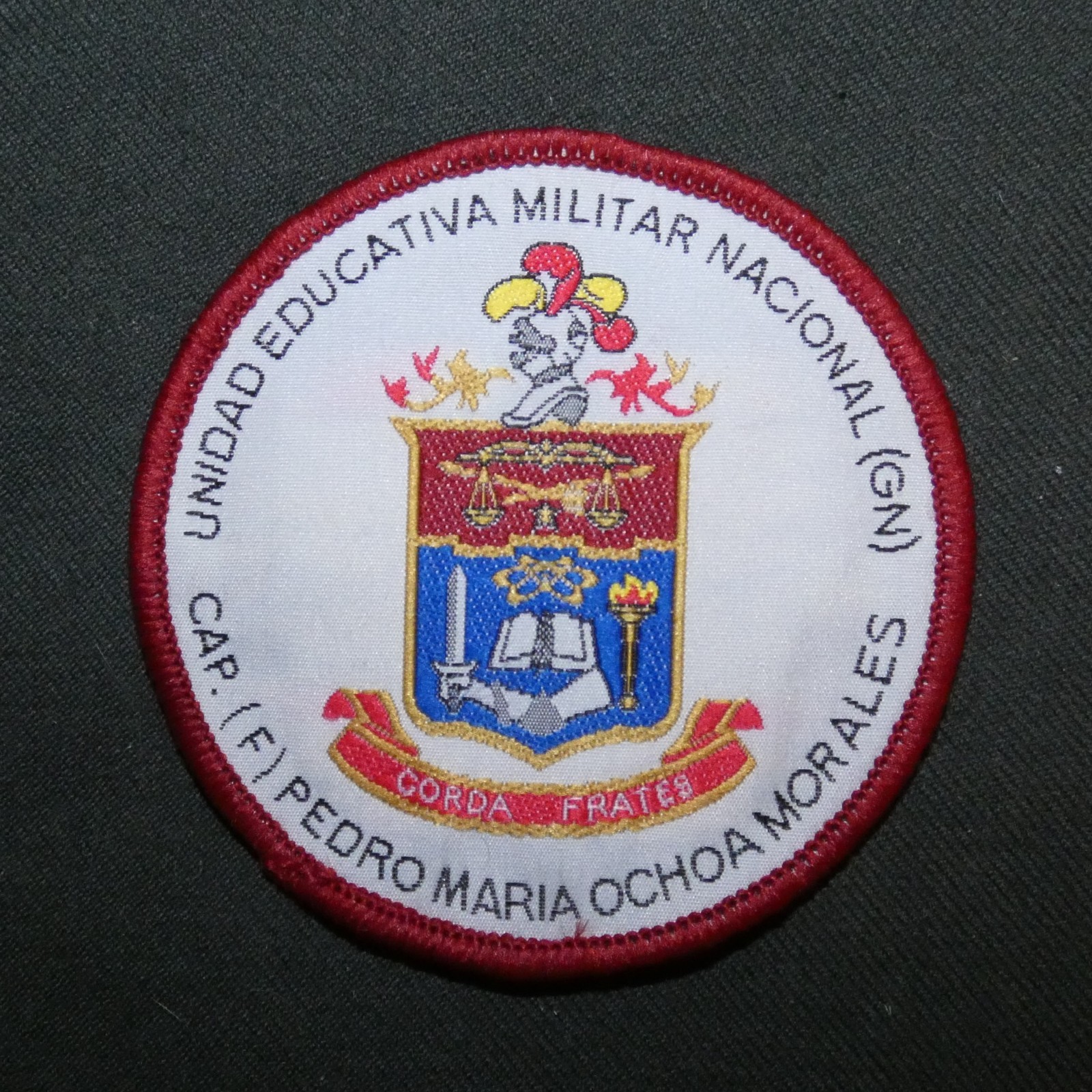 Original Venezuela National Guard Military Education Unit Shoulder Patch