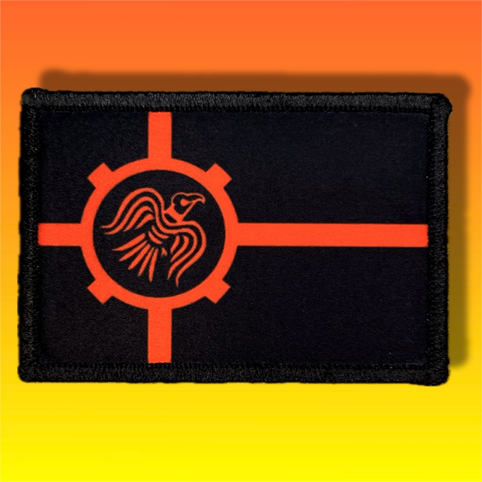 Viking Raven Banner Morale Patch / Military Badge ARMY Tactical Hook & Loop 35