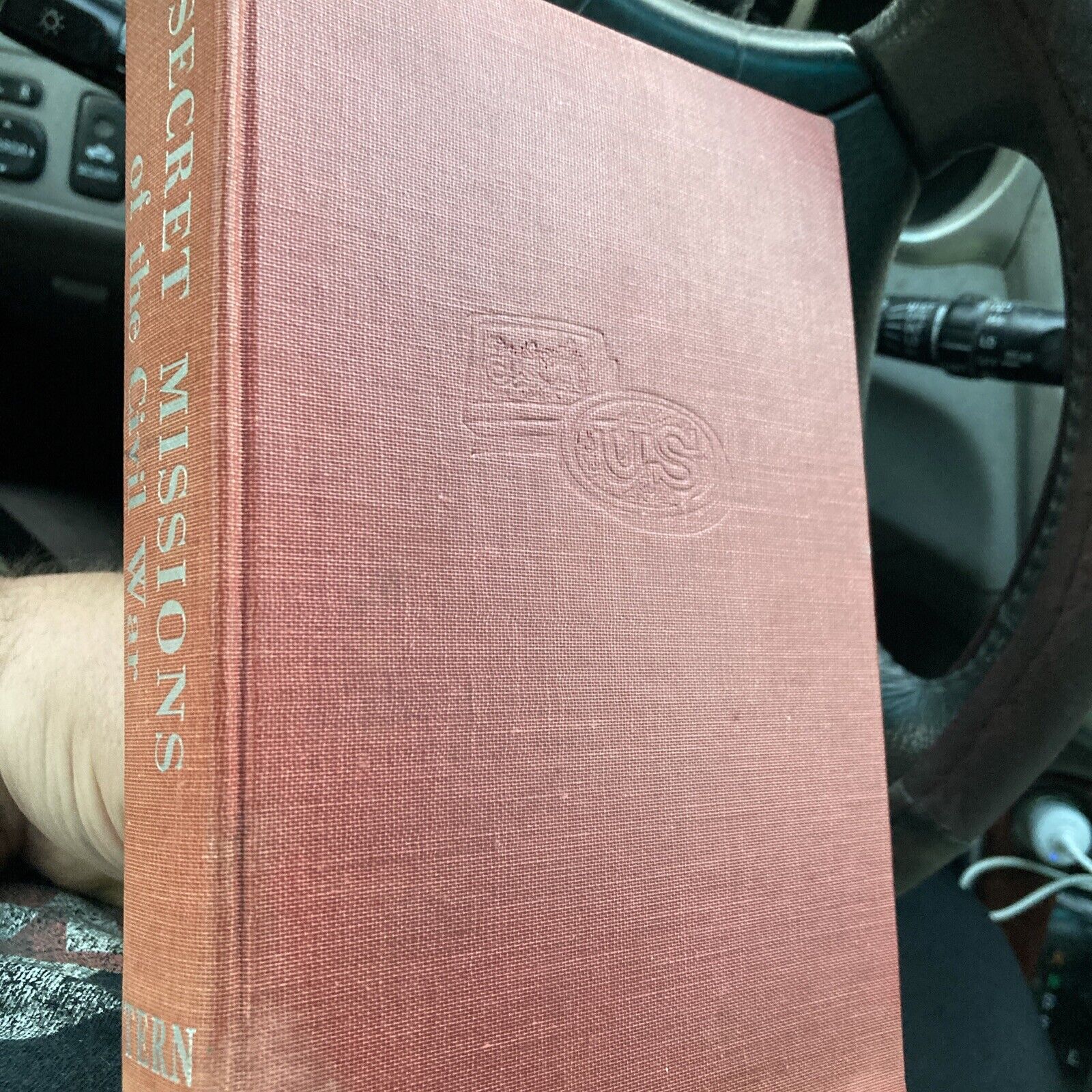 SECRET MISSIONS OF THE CIVIL WAR  by Stern Feb.1959 1st Printing Hardback Book
