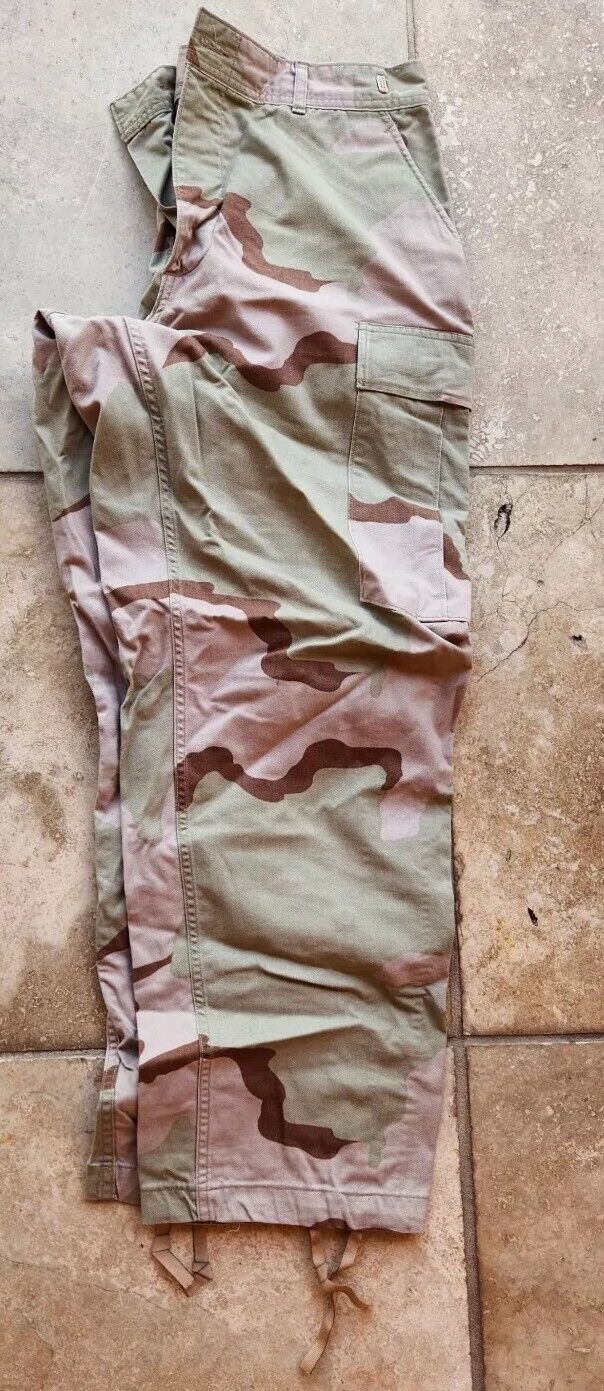 Military Pants Medium Short Desert Camouflage BDU Combat Trousers U.S. Army 