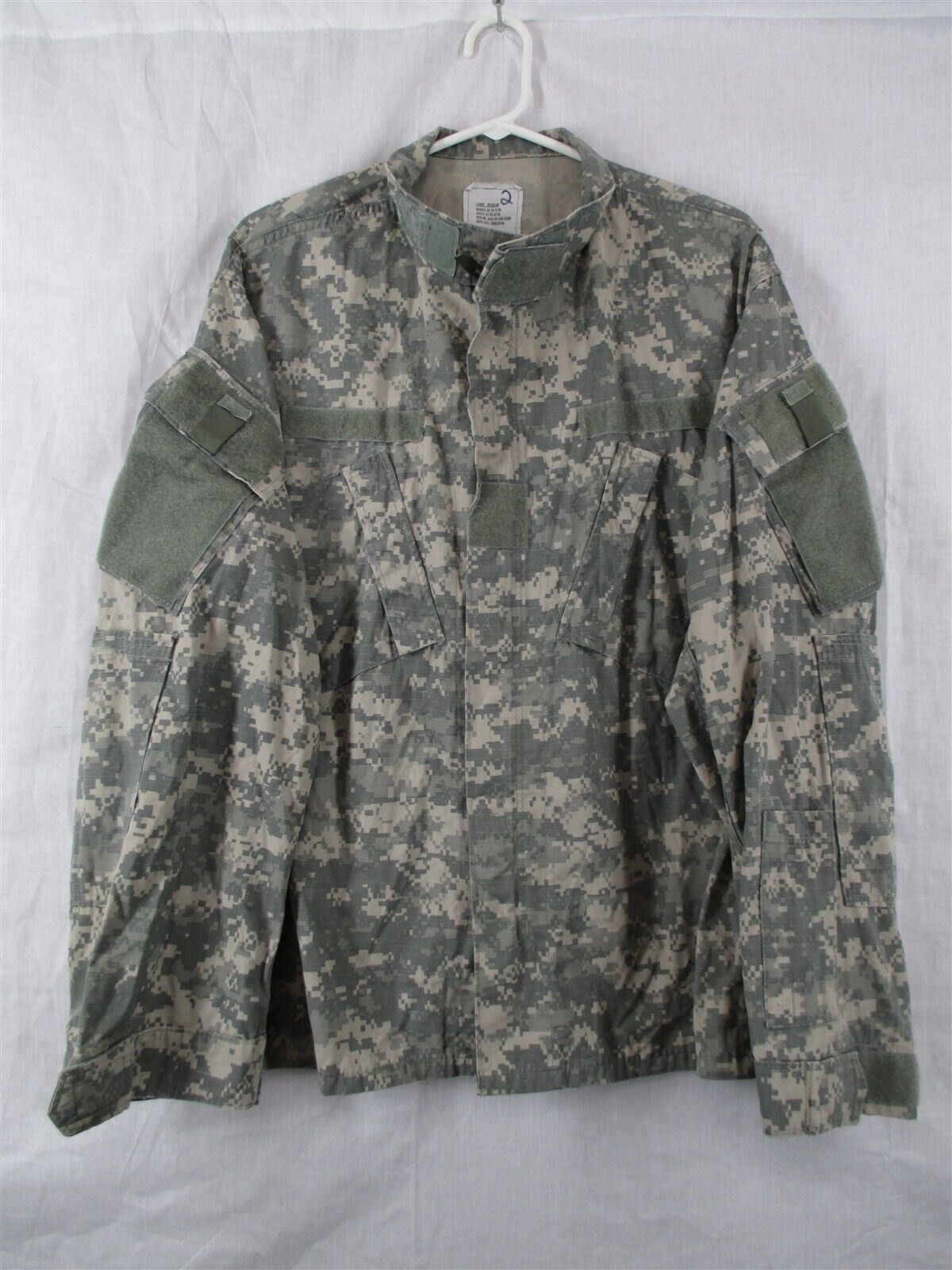 ACU Shirt/Coat Large Regular USGI Digital Camo Cotton/Nylon Ripstop Army Combat