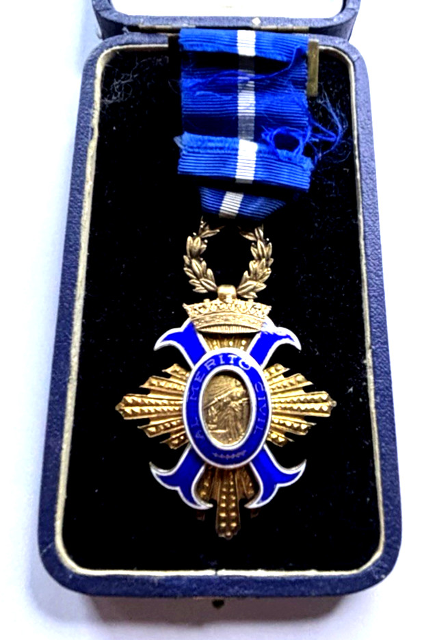 Spain Order of Civil Merit Enamel Breast Star Orden del Mérito Civil Decoration