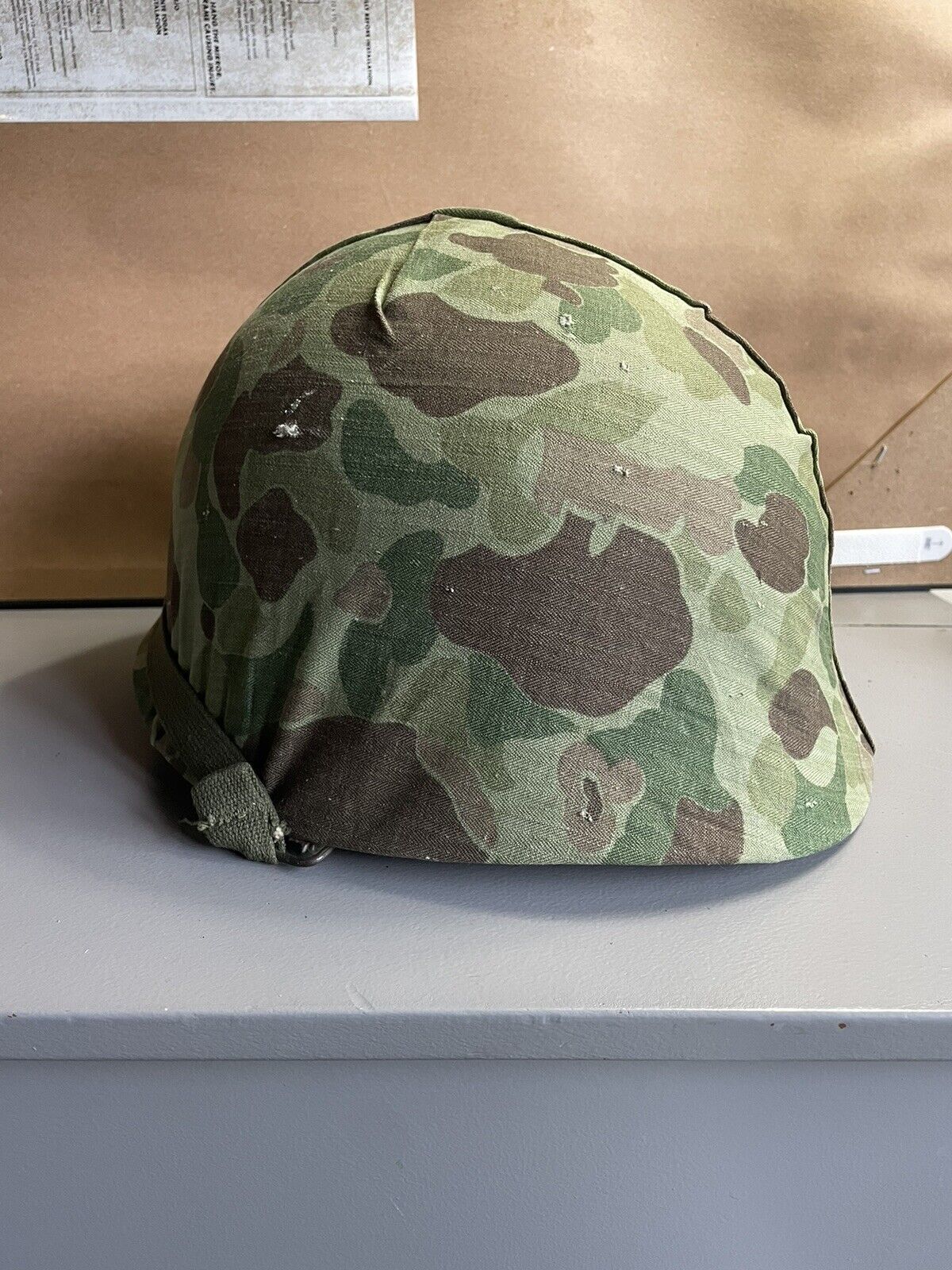WW2 Korea USMC helmet and Cover
