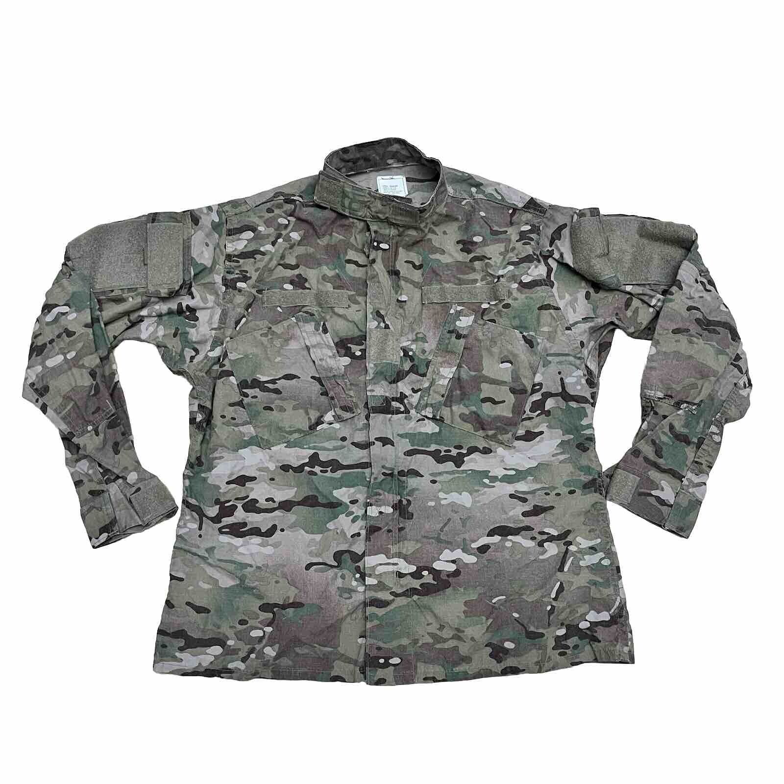 USGI Army Multicam 8415-01-579-9811 LARGE REGULAR Ripstop Shirt Flame Resistant