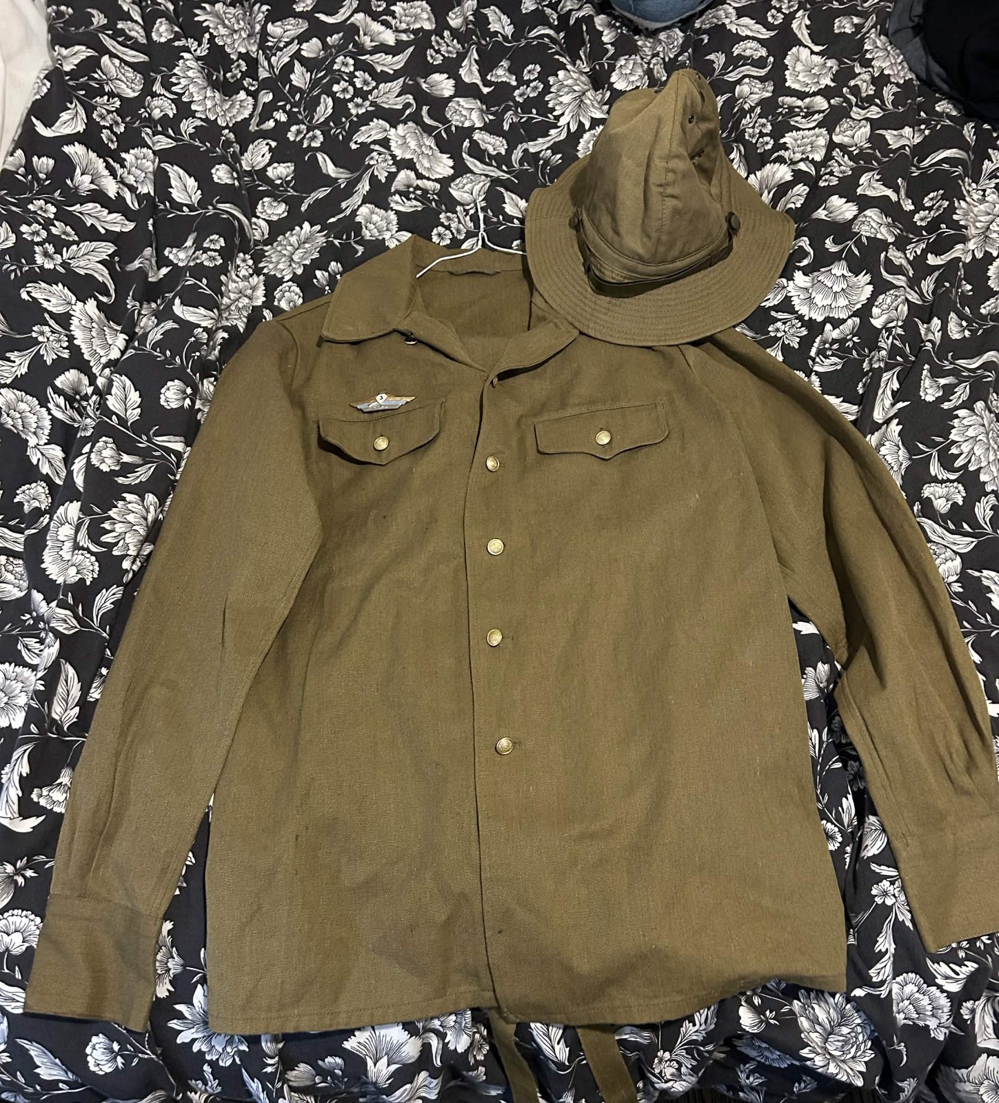 1983 Operation Urgent Fury captured Cuban uniform set, Size Medium