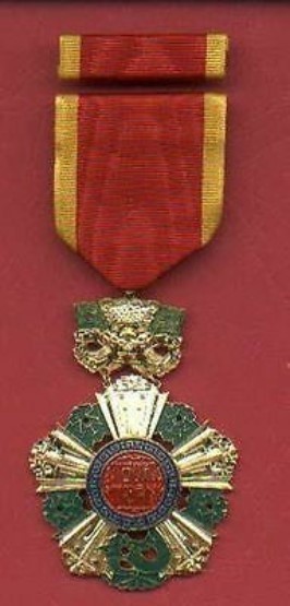 Vietnam National Order Award Medal 5th Fifth Class with ribbon bar RVN