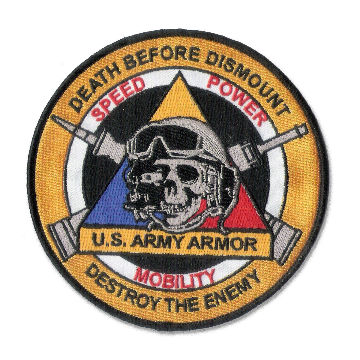 US Army Armor - (Tanker) Embroidered patch - 5