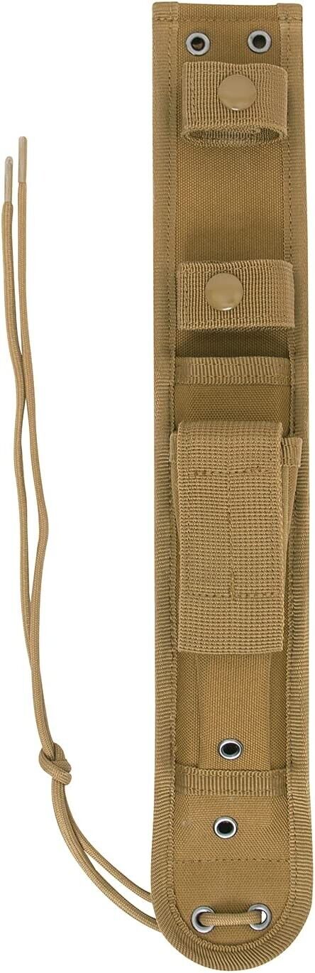 Sheath Scabbard for Knife Bayonet Blade Military Rothco Coyote MOLLE 40064