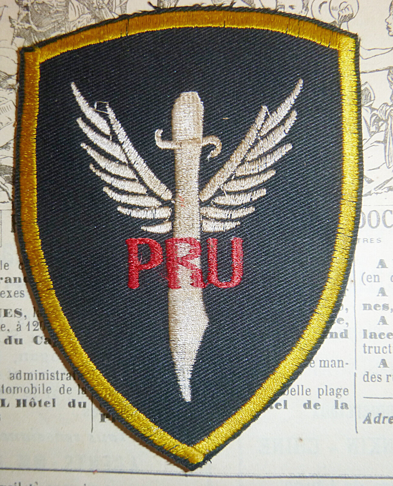 Rare Original Patch - PRU - Phoenix Assassination Program - Vietnam War - G.059