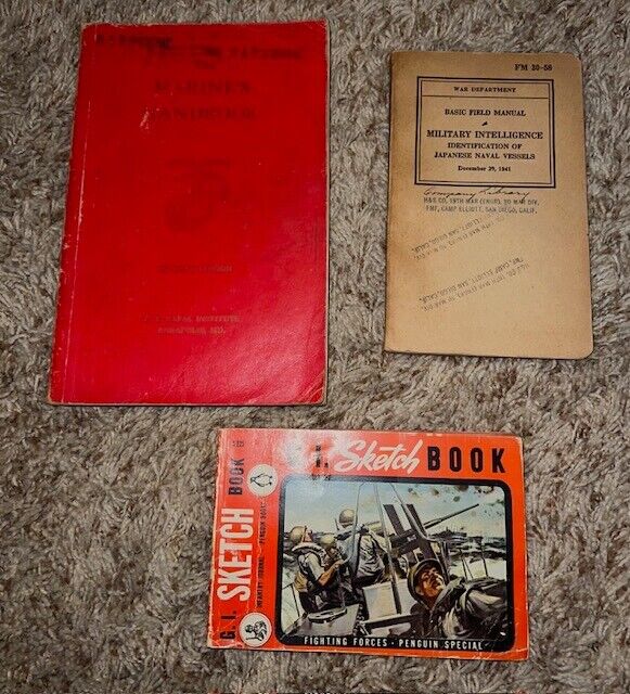 Vintage US Military Books Lot 