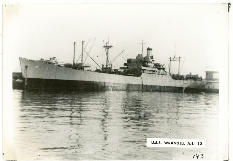 VTG U.S.S. WRANGELL AE-12 AMMUNITION NAVY SHIP  7\