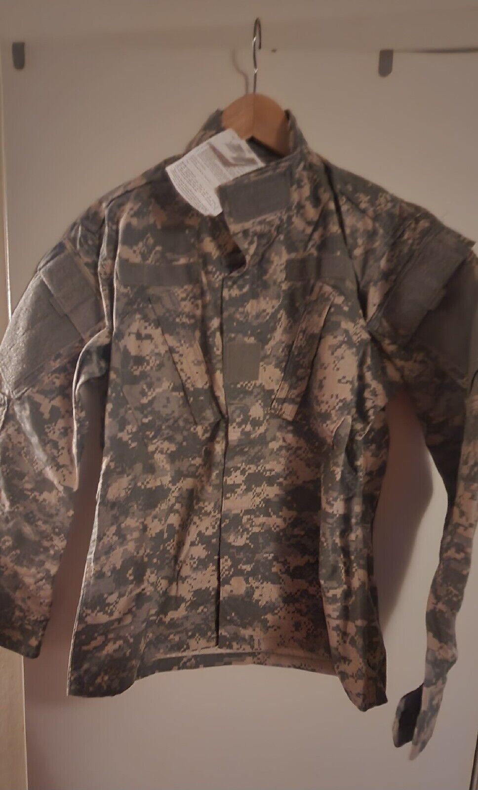 Military paintball Digital Camo Shirt Jacket Army issued Extra Small