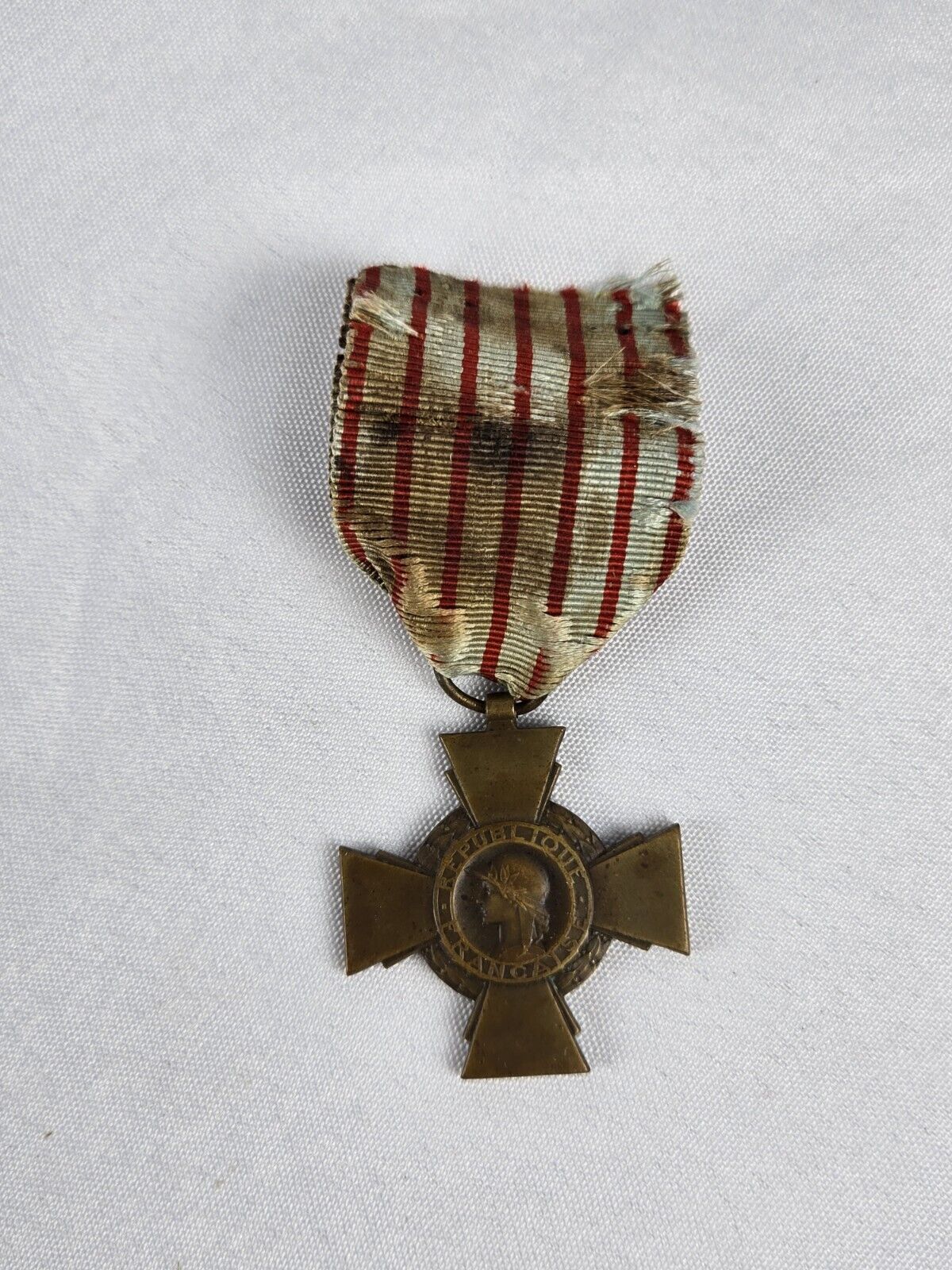 WW1 French Croix du Combattant; Medal; Combatants Cross