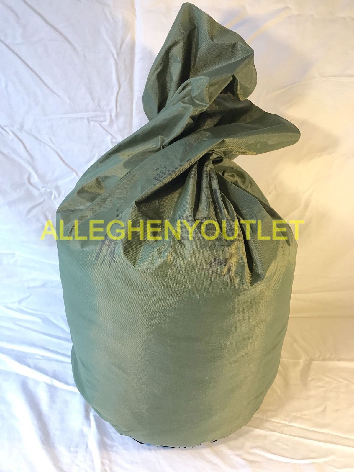 US Army Military WATERPROOF CLOTHES Clothing GEAR WET WEATHER LAUNDRY BAG GC