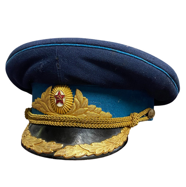Soviet Russian Air Force Flying Officer Parade Cap