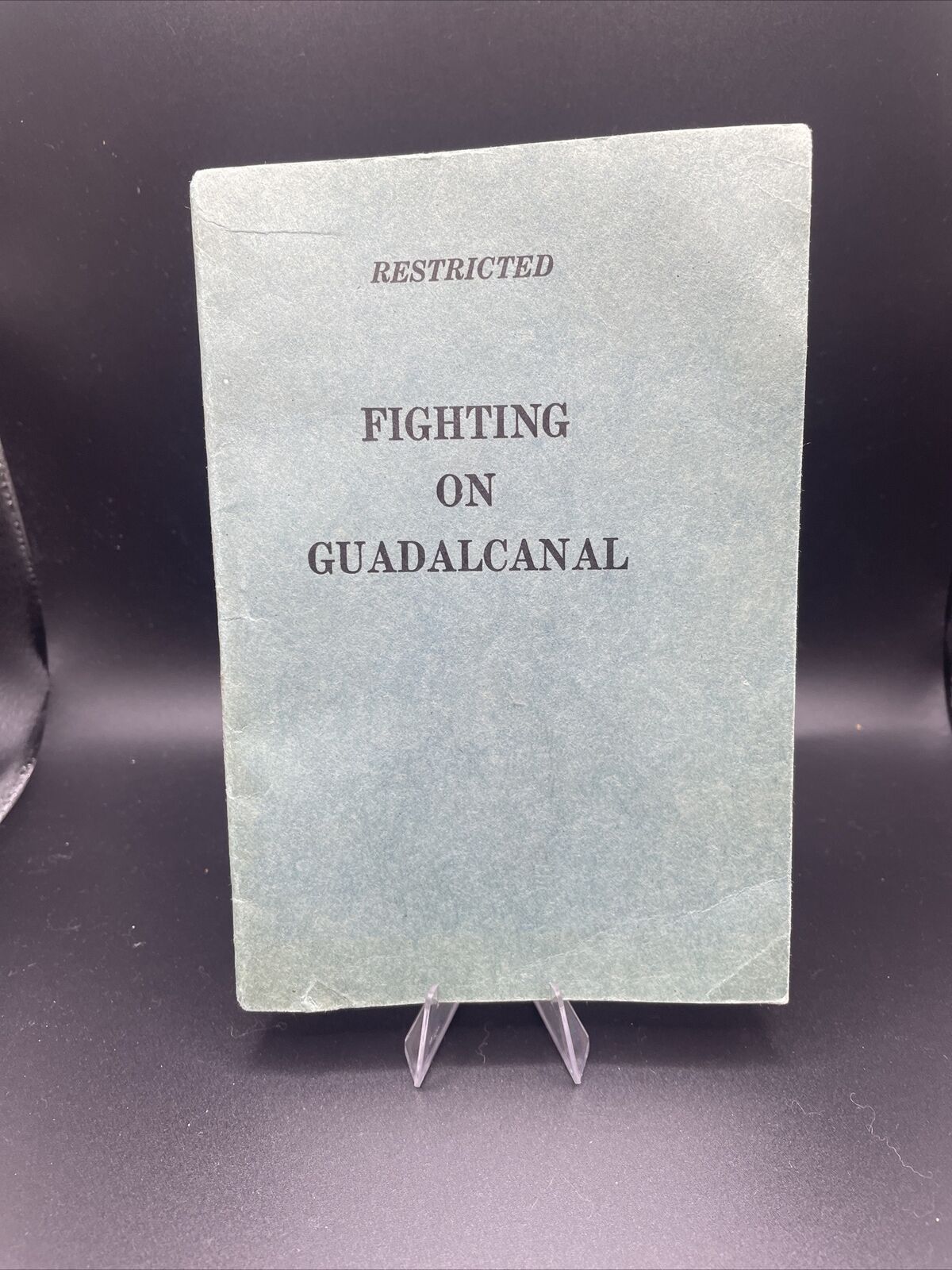 1943 Info Book, Fighting On Guadalcanal, USMC Marines