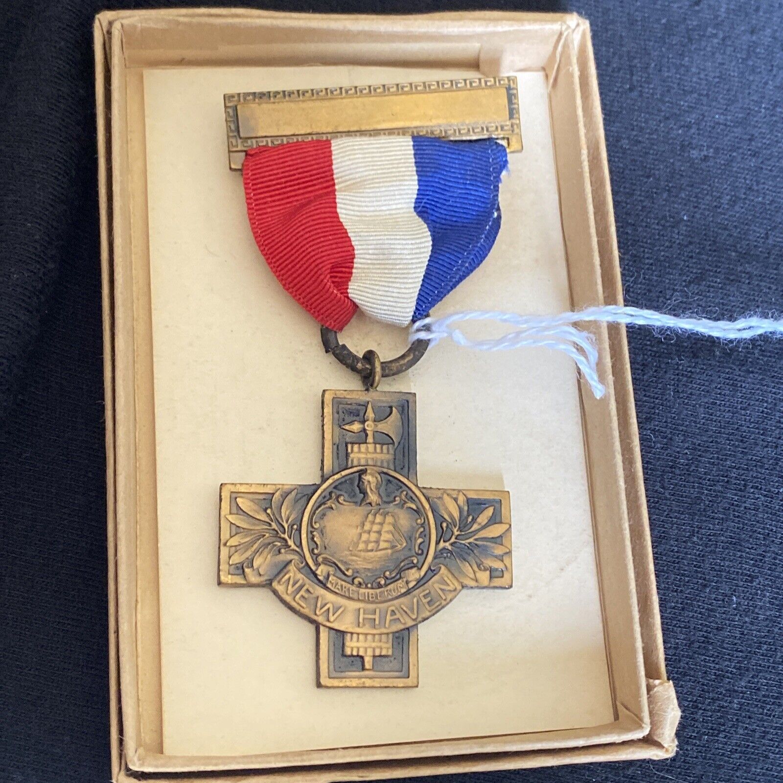 WWI United States Service Medal - New Haven, Connecticut - Original - RARE